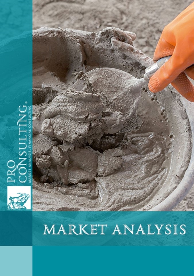 Market research report on cement in Ukraine. 2023 year